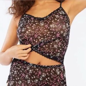 Savage X Fenty women’s floral mesh tank top